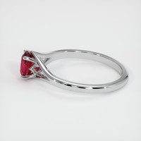 0.63 Ct. Ruby Ring, Platinum 950 4