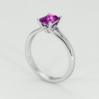 1.19 Ct. Purple Sapphire Ring, Platinum 950 2