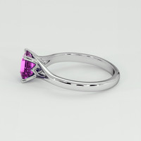 1.19 Ct. Purple Sapphire Ring, Platinum 950 4
