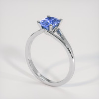1.68 Ct. Blue Sapphire Ring, Platinum 950 2