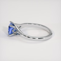 1.68 Ct. Blue Sapphire Ring, Platinum 950 4