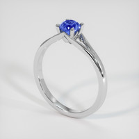 1.05 Ct. Blue Sapphire Ring, Platinum 950 2