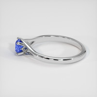 1.05 Ct. Blue Sapphire Ring, Platinum 950 4