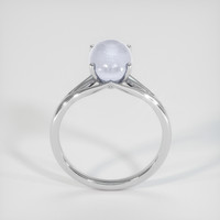 4.25 Ct. Grey Sapphire Ring, Platinum 950 3