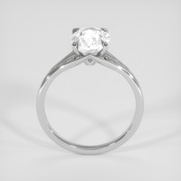 1.99 Ct. White Sapphire Ring, Platinum 950 3