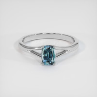 0.85 Ct. Sapphire Ring, Platinum 950 1