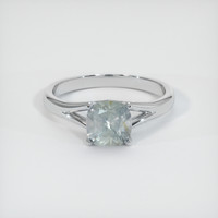 2.00 Ct. Sapphire Ring, Platinum 950 1