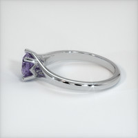 0.74 Ct. Purple Sapphire Ring, Platinum 950 4