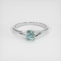 0.70 Ct. Sapphire Ring, Platinum 950 1