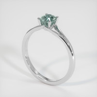 0.70 Ct. Sapphire Ring, Platinum 950 2
