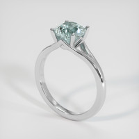 1.92 Ct. Sapphire Ring, Platinum 950 2
