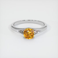 0.55 Ct. Sapphire Ring, Platinum 950 1
