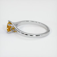 0.55 Ct. Sapphire Ring, Platinum 950 4