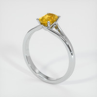 0.94 Ct. Sapphire Ring, Platinum 950 2