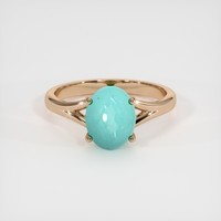 1.30 Ct. Gemstone Ring, 14K Rose Gold 1