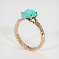 1.30 Ct. Gemstone Ring, 14K Rose Gold 2