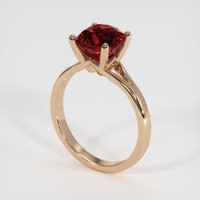 3.10 Ct. Gemstone Ring, 14K Rose Gold 2