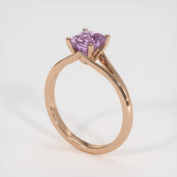 1.41 Ct. Sapphire Ring, 14K Rose Gold 2