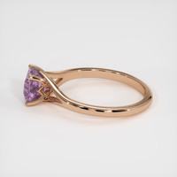 1.41 Ct. Sapphire Ring, 14K Rose Gold 4