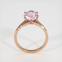 3.21 Ct. Sapphire Ring, 14K Rose Gold 3