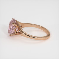 3.21 Ct. Sapphire Ring, 14K Rose Gold 4