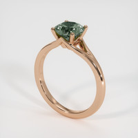 1.28 Ct. Sapphire Ring, 14K Rose Gold 2