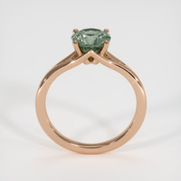 1.28 Ct. Green Sapphire Ring, 14K Rose Gold 3