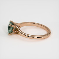 1.28 Ct. Sapphire Ring, 14K Rose Gold 4