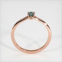 0.61 Ct. Sapphire Ring, 14K Rose Gold 3
