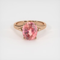 4.50 Ct. Sapphire Ring, 18K Rose Gold 1
