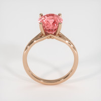 4.50 Ct. Sapphire Ring, 18K Rose Gold 3