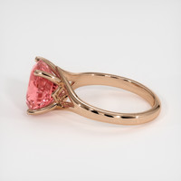 4.50 Ct. Sapphire Ring, 18K Rose Gold 4