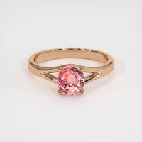 1.03 Ct. Sapphire Ring, 18K Rose Gold 1