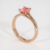 1.03 Ct. Sapphire Ring, 18K Rose Gold 2
