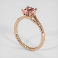 1.86 Ct. Padparadscha Sapphire Ring, 18K Rose Gold 2