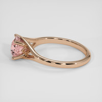1.86 Ct. Padparadscha Sapphire Ring, 18K Rose Gold 4