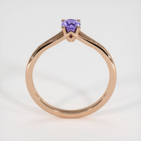0.32 Ct. Sapphire Ring, 18K Rose Gold 3