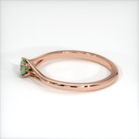 0.47 Ct. Sapphire Ring, 18K Rose Gold 4