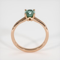 0.97 Ct. Sapphire Ring, 18K Rose Gold 3