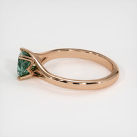 0.97 Ct. Sapphire Ring, 18K Rose Gold 4