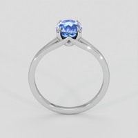 1.40 Ct. Blue Sapphire Ring, Silver 3