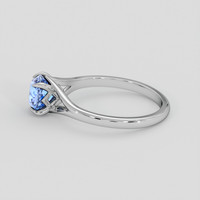 1.40 Ct. Blue Sapphire Ring, Silver 4