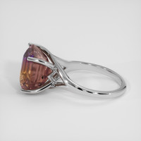10.77 Ct. Bi Color Ametrine Ring, 14K White Gold 4