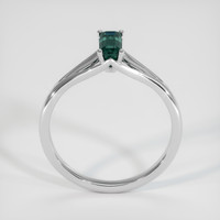 0.79 Ct. Sapphire Ring, 14K White Gold 3