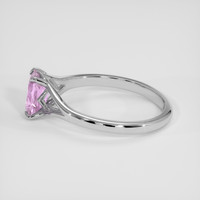 0.86 Ct. Purple Sapphire Ring, 14K White Gold 4