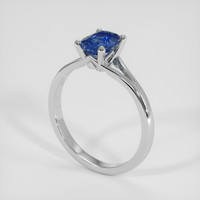 1.43 Ct. Bi Color Sapphire Ring, 14K White Gold 2