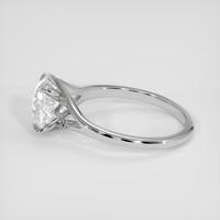 1.99 Ct. White Sapphire Ring, 14K White Gold 4