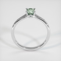 0.58 Ct. Sapphire Ring, 14K White Gold 3