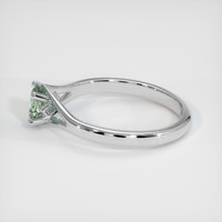 0.58 Ct. Sapphire Ring, 14K White Gold 4
