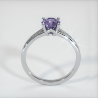 0.74 Ct. Purple Sapphire Ring, 14K White Gold 3